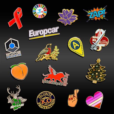 pins personnalisé en metal